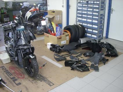 Umgebautes Motorrad Derbi GP1 L-SEAT 125 von Zweirad K. Hubeny GmbH - Bild 5 Umgebautes Motorrad Derbi GP1 L-SEAT 125 von Zweirad K. Hubeny GmbH - Bild 5