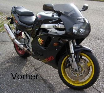 Umgebautes Motorrad Suzuki GSX-R 750 von streetfightersuzuki - Bild 3 Umgebautes Motorrad Suzuki GSX-R 750 von streetfightersuzuki - Bild 3