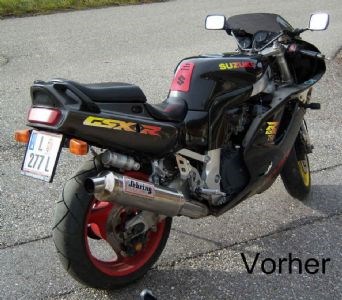 Umgebautes Motorrad Suzuki GSX-R 750 von streetfightersuzuki - Bild 5 Umgebautes Motorrad Suzuki GSX-R 750 von streetfightersuzuki - Bild 5