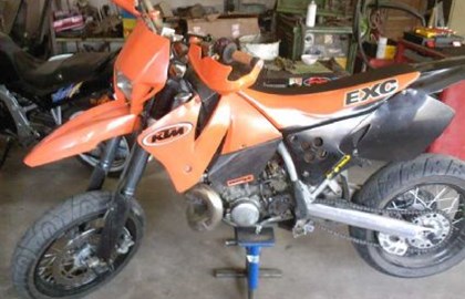 KTM 250 EXC Custom Bike