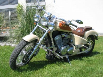 Umgebautes Motorrad Honda VT 600 C Shadow von Alex137 1000PS.de