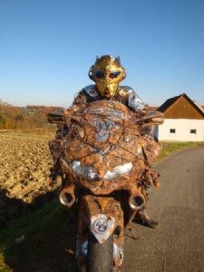 Umgebautes Motorrad Honda VFR 800 F von ge-ART-design - Bild 3 Umgebautes Motorrad Honda VFR 800 F von ge-ART-design - Bild 3