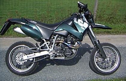 KTM 640 LC4 Supermoto Custom Bike