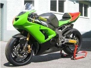 Kawasaki Ninja ZX-6RR Custom Bike