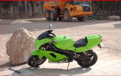 Kawasaki ZXR 750 Custom Bike