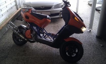 Italjet Dragster 180 Custom Bike Italjet Dragster 180 Custom Bike