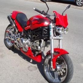 Ducati Monster 620 Dark Custom Bike