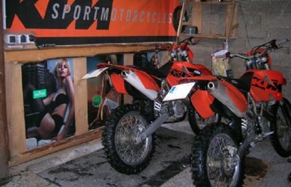 KTM 525 EXC Custom Bike