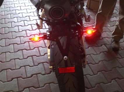 Umbgebautes Motorrad Honda CBR600RR Bild 9: Umbgebautes Motorrad Honda CBR600RR