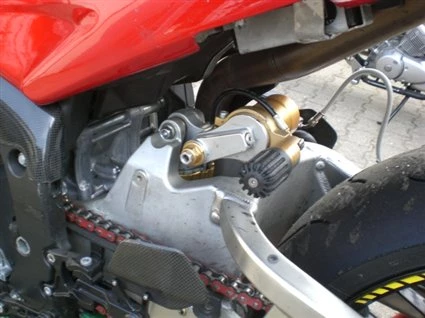 Umbgebautes Motorrad Honda CBR600RR Bild 8: Umbgebautes Motorrad Honda CBR600RR