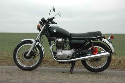 Umbgebautes Motorrad Yamaha XS 650