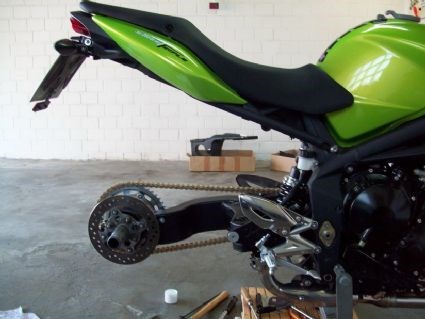 Umgebautes Motorrad Triumph Street Triple von Greenspeed - Bild 5 Umgebautes Motorrad Triumph Street Triple von Greenspeed - Bild 5