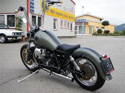 Umbgebautes Motorrad Moto Guzzi California 1100 i Bild 3: Umbgebautes Motorrad Moto Guzzi California 1100 i