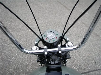 Umbgebautes Motorrad Moto Guzzi California 1100 i Bild 6: Umbgebautes Motorrad Moto Guzzi California 1100 i