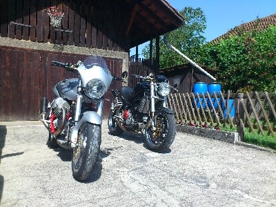 Umgebautes Motorrad Moto Guzzi V 11 Sport von Desertcruiser - Bild 2 Umgebautes Motorrad Moto Guzzi V 11 Sport von Desertcruiser - Bild 2