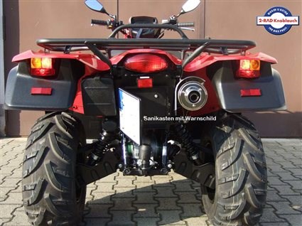 Umgebautes Motorrad Suzuki KingQuad 750AXi 4x4 von 2Rad-Knoblauch - Bild 10