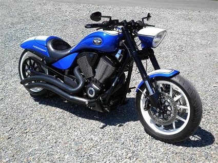 Umgebautes Motorrad Victory Hammer S von SMC-Styrian Motor Cycle - Bild 2 Umgebautes Motorrad Victory Hammer S von SMC-Styrian Motor Cycle - Bild 2