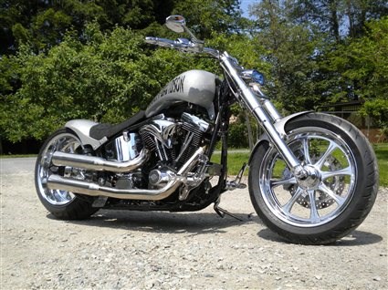 Umgebautes Motorrad Harley-Davidson Softail Fat Boy FLSTF von SMC-Styrian Motor Cycle - Bild 2 Umgebautes Motorrad Harley-Davidson Softail Fat Boy FLSTF von SMC-Styrian Motor Cycle - Bild 2