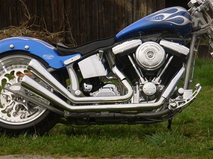Umgebautes Motorrad Harley-Davidson Softail Fat Boy FLSTF von SMC-Styrian Motor Cycle - Bild 2 Umgebautes Motorrad Harley-Davidson Softail Fat Boy FLSTF von SMC-Styrian Motor Cycle - Bild 2