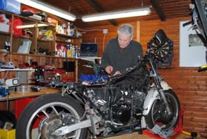 Yamaha XJ 600 Custom Bike