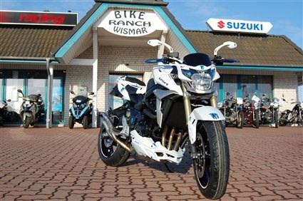 Umgebautes Motorrad Suzuki GSR 750 von Bike Ranch Wismar GmbH & Co. KG - Bild 5 Umgebautes Motorrad Suzuki GSR 750 von Bike Ranch Wismar GmbH & Co. KG - Bild 5