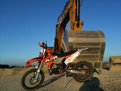 Umgebautes Motorrad KTM 300 EXC von E-Bros - Bild 1 Umgebautes Motorrad KTM 300 EXC von E-Bros - Bild 1