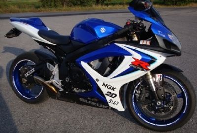 Suzuki GSX-R 600 Custom Bike Suzuki GSX-R 600 Custom Bike