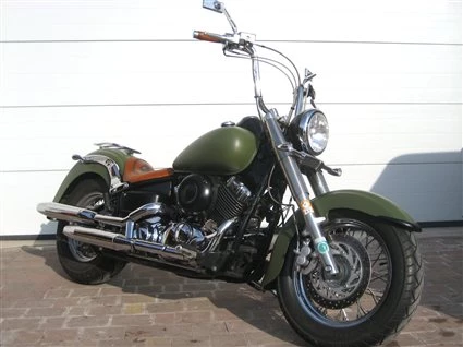 Umbgebautes Motorrad Yamaha XVS 650 Drag Star Classic Bild 4: Umbgebautes Motorrad Yamaha XVS 650 Drag Star Classic