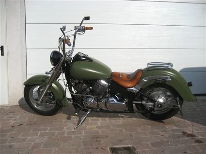 Umbgebautes Motorrad Yamaha XVS 650 Drag Star Classic Bild 5: Umbgebautes Motorrad Yamaha XVS 650 Drag Star Classic