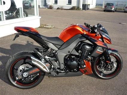 Umbgebautes Motorrad Kawasaki Z1000 Bild 1: Umbgebautes Motorrad Kawasaki Z1000