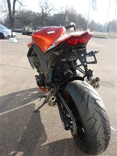 Umbgebautes Motorrad Kawasaki Z1000 Bild 5: Umbgebautes Motorrad Kawasaki Z1000