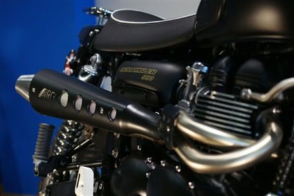 Umgebautes Motorrad Triumph Scrambler von Promotec GmbH - Bild 5 Umgebautes Motorrad Triumph Scrambler von Promotec GmbH - Bild 5