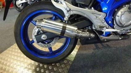 Umbgebautes Motorrad Suzuki SFV 650 Gladius Bild 2: Umbgebautes Motorrad Suzuki SFV 650 Gladius