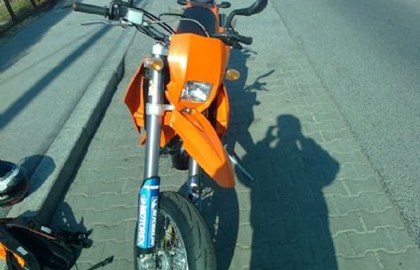 KTM 640 LC4 Supermoto Custom Bike