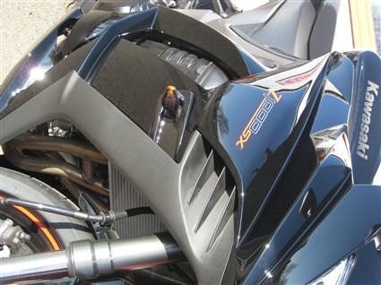 Umbgebautes Motorrad Kawasaki Z1000SX