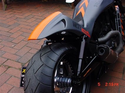 Umgebautes Motorrad Harley-Davidson V-Rod Street Rod VRSCR von X-Trem Custombikes - Bild 7 Umgebautes Motorrad Harley-Davidson V-Rod Street Rod VRSCR von X-Trem Custombikes - Bild 7