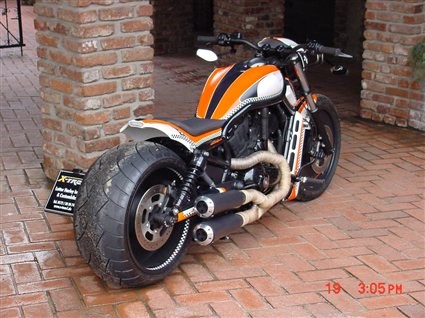 Umgebautes Motorrad Harley-Davidson V-Rod Night Rod VRSCD von X-Trem Custombikes - Bild 4 Umgebautes Motorrad Harley-Davidson V-Rod Night Rod VRSCD von X-Trem Custombikes - Bild 4