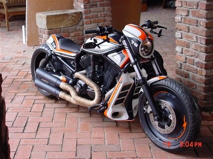 Umgebautes Motorrad Harley-Davidson V-Rod Night Rod VRSCD von X-Trem Custombikes - Bild 9 Umgebautes Motorrad Harley-Davidson V-Rod Night Rod VRSCD von X-Trem Custombikes - Bild 9