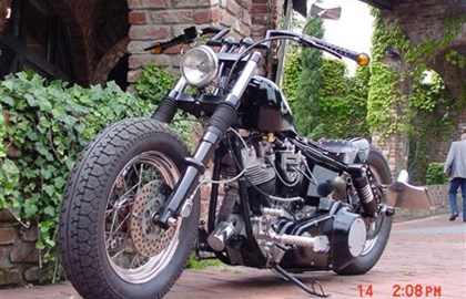 Harley-Davidson Late Shovel Custom Bike