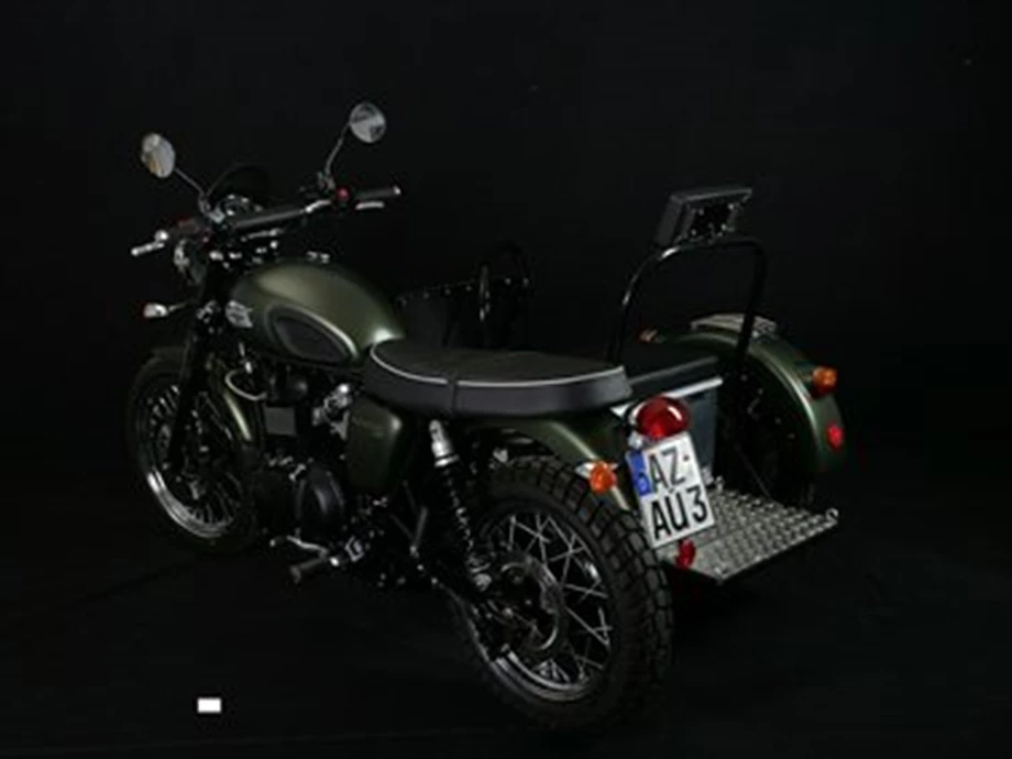 Umbgebautes Motorrad Triumph Scrambler Bild 2: Umbgebautes Motorrad Triumph Scrambler