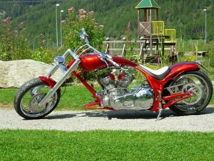 Umgebautes Motorrad Harley-Davidson Custom Bike von Leanderos - Bild 2 Umgebautes Motorrad Harley-Davidson Custom Bike von Leanderos - Bild 2