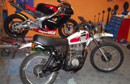 Yamaha XT 500 E Custom Bike Yamaha XT 500 E Custom Bike