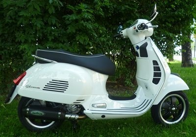 Umgebautes Motorrad Vespa GTS 300 i.e. Super von Braumandl-Zweirad - Bild 1 Umgebautes Motorrad Vespa GTS 300 i.e. Super von Braumandl-Zweirad - Bild 1