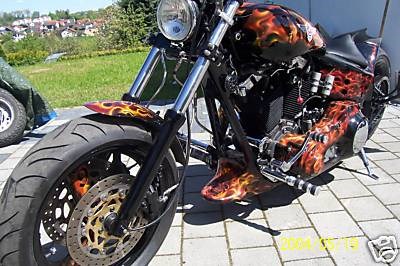 Umgebautes Motorrad Harley-Davidson Softail Custom FXSTC von LittleBitch - Bild 6 Umgebautes Motorrad Harley-Davidson Softail Custom FXSTC von LittleBitch - Bild 6