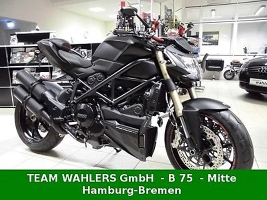 Umbgebautes Motorrad Ducati Streetfighter 848 Bild 1: Umbgebautes Motorrad Ducati Streetfighter 848