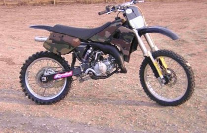 Yamaha YZ125LC Custom Bike Yamaha YZ125LC Custom Bike