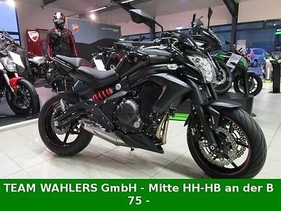 Umbgebautes Motorrad Kawasaki ER-6n Bild 2: Umbgebautes Motorrad Kawasaki ER-6n