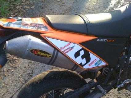 Umgebautes Motorrad KTM 660 SMC von 0riginal - Bild 7 Umgebautes Motorrad KTM 660 SMC von 0riginal - Bild 7