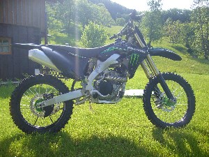 Kawasaki KX250F Custom Bike Kawasaki KX250F Custom Bike