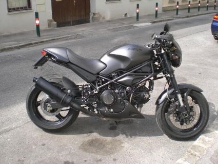 Umgebautes Motorrad Ducati Monster 900 i.e. Dark von Wilo - Bild 2 Umgebautes Motorrad Ducati Monster 900 i.e. Dark von Wilo - Bild 2